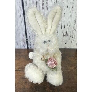 Boyd's Bear White Angel Rabbit Bunny Hare Stuffed Animal Plush Doll Vintage 90